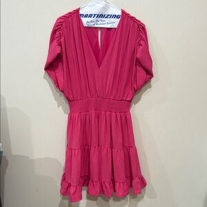 Entro Pink Mini Dress